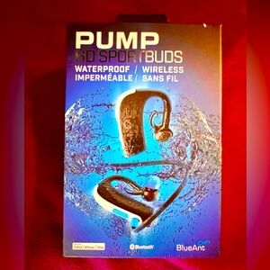 NWT Water Proof Brand New in sealed box wireless headphones. Never opened yet